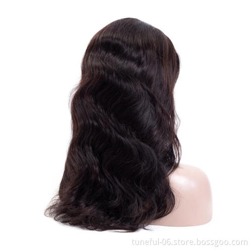Tuneful  wholesale with closure wig body wave Brazilian remy  human hair